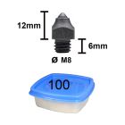 Tuna brodd Nr.16-6 M8 12 mm 100st