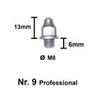 Tuna brodd Nr. 9-6 Professional M8 13 mm st