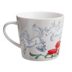 Lena Furberg mugg Blomhopp