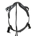 GP-Tack Anatomic sele wide läder remdäckel till hög manke 
