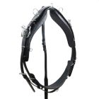 GP-Tack Anatomic sele wide läderdäckel för QH till hög manke
