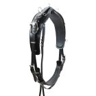 GP-Tack träningsele Extra brett QH läder