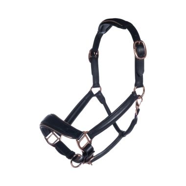 HKM Rosegold lädergrimma