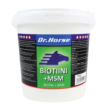 Dr. Horse Biotin + MSM pulver 700 g