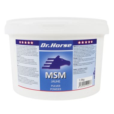 Dr. Horse MSM-pulver 1,5 kg