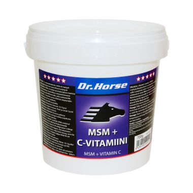 Dr. Horse MSM+vitamin C pulver 700g