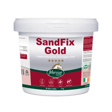Mervue Equine Sandfix Gold psyllium pulver 3 kg