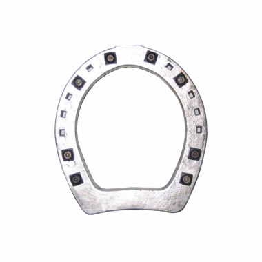 Aluminium ringsko med 6x10mm broddar st