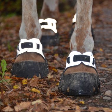 Flex Hoof Boots Neoprene Gaiter reflekterande st