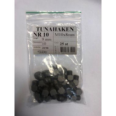 Tuna brodd Nr.10-8 M10 9 mm 25 st
