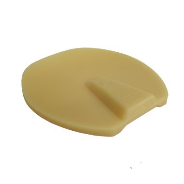 Håden Kilsulor med buffert och urtag gul 10 mm par