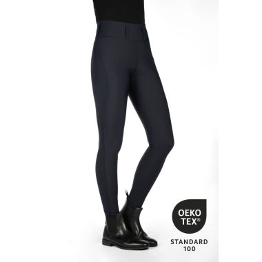 HKM Jil High Waist Ridleggings med silikon knäskydd