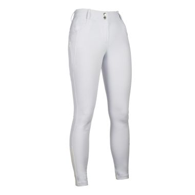 HKM Ari Mid Rise ridbyxa med silikon knäskydd