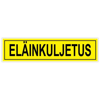 Eläinkuljetus-Klistermärke