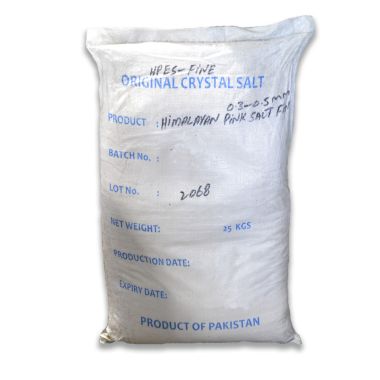 Himalayan kristallsalt 25 kg