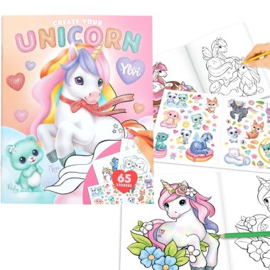 Ylva Unicorn coloring bok 2026