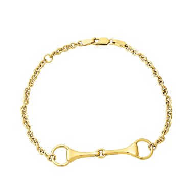 Lempikoru Ratsu bettarmband förgylld 19 cm kedja