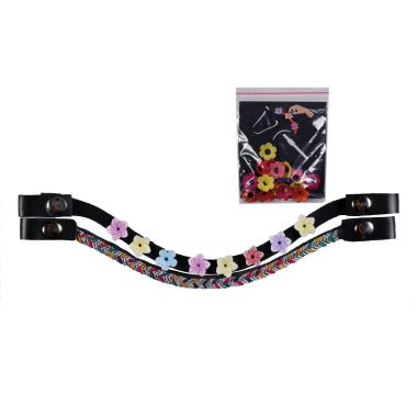 HKM Hobby Horsing Flower Pannbandset för käpphäst