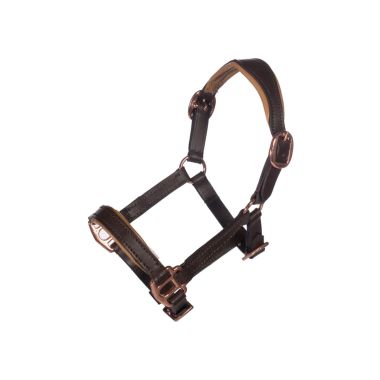 HKM Hobby Horsing Rose gold lädergrimma