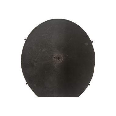 Unicorn plast filt sulor svart mjuk 8 mm par