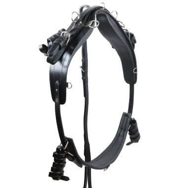GP-Tack Anatomic läder remdäckel till hög manke