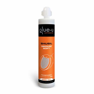 Glue-U Shusil Silikon Medium mjuk A20 250ml